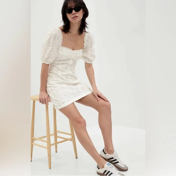 GAP | Dresses | Nwt Gap Puff Sleeve Eyelet Mini Dress Size S | Poshmark GAP | Dresses | Nwt Gap Puff Sleeve Eyelet Mini Dress Size S | Poshmark